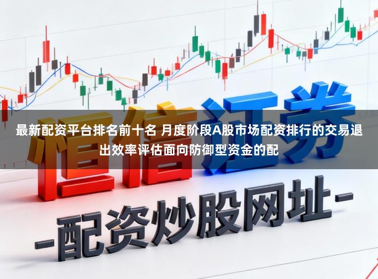 最新配资平台排名前十名 月度阶段A股市场配资排行的交易退出效率评估面向防御型资金的配