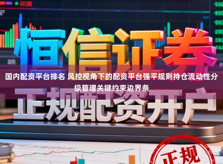 国内配资平台排名 风控视角下的配资平台强平规则持仓流动性分级管理关键约束边界条
