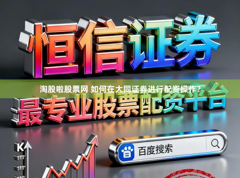 淘股啦股票网 如何在大同证券进行配资操作？
