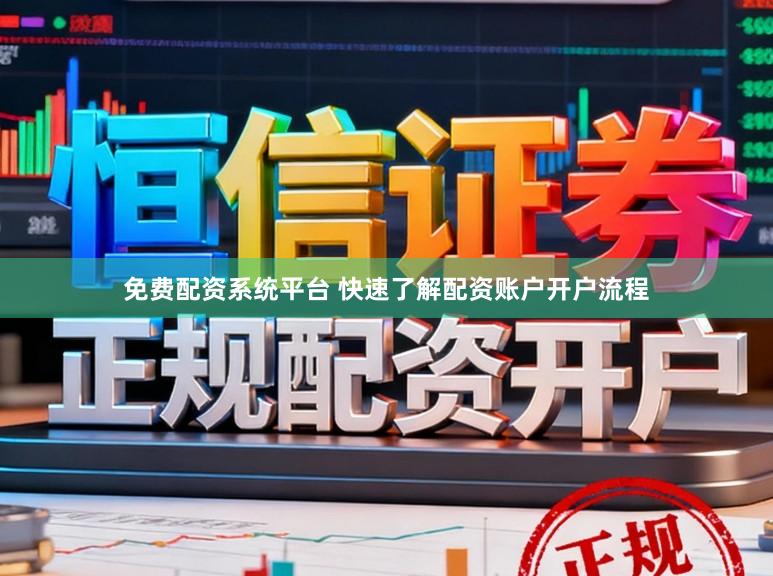 免费配资系统平台 快速了解配资账户开户流程